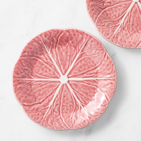 Bordallo Pinheiro - Pink Cabbage, Plate - The Flower Crate