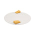 Bordallo Pinheiro - White Cheese Tray with Cheese - The Flower Crate