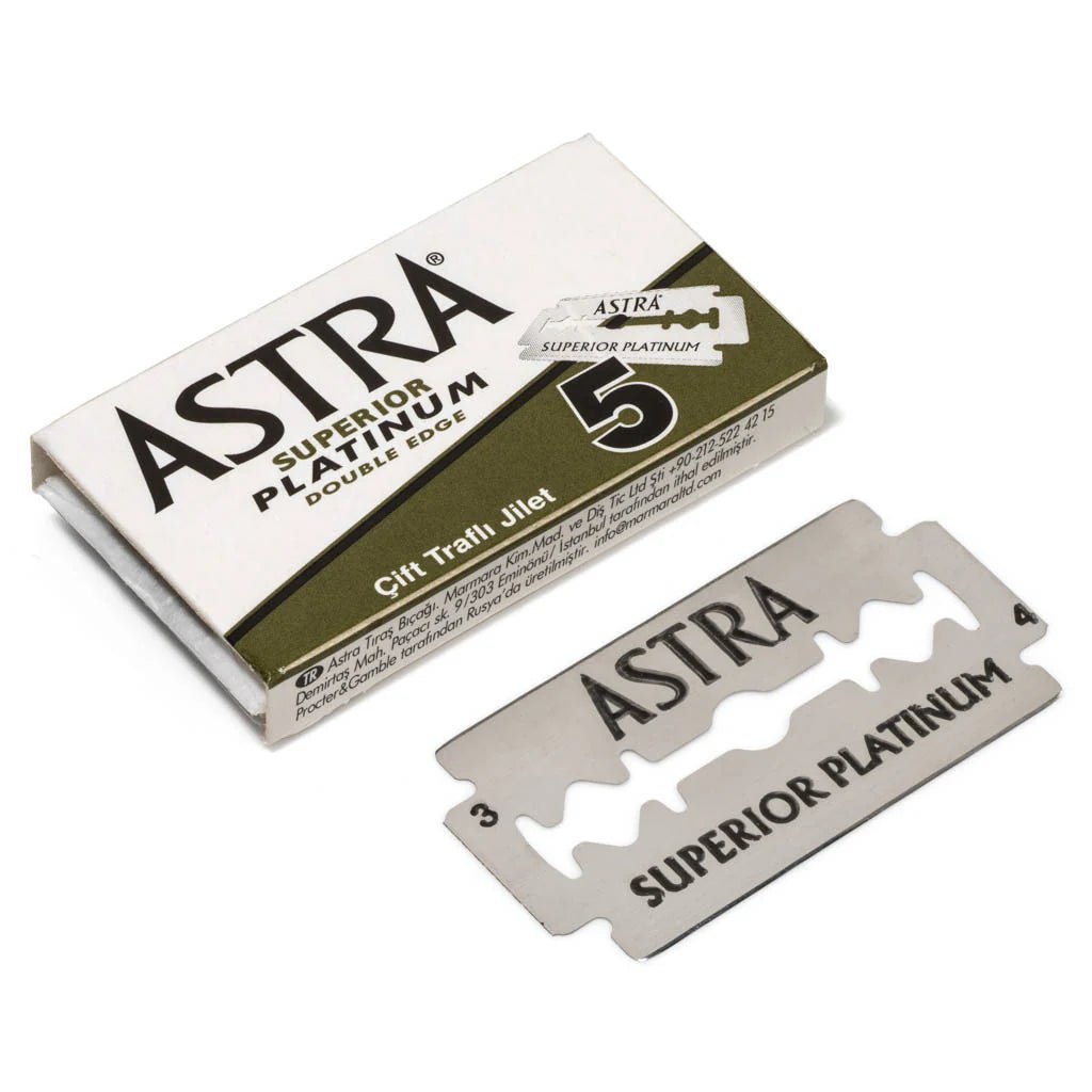 Botanical - Safety Razor; Replacement Blades - The Flower Crate