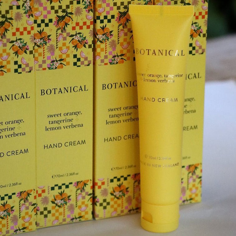 Botanical - Sweet Orange, Tangerine + Lemon Verbena Hand Cream - The Flower Crate