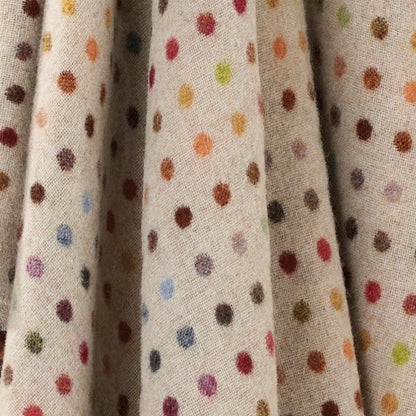 Bronte by Moon - Pure Wool Throw, Spot Check - The Flower Crate