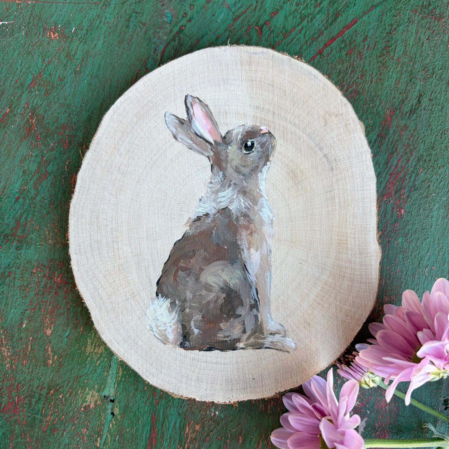 Brya Rose - Hand - Painted Bunnies - The Flower Crate