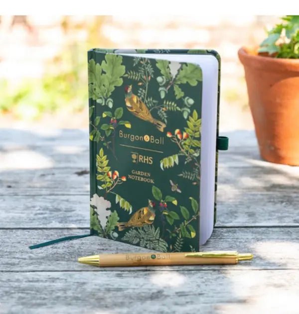 Burgon &amp; Ball - Woodland Wonders Notebook &amp; Pen - The Flower Crate