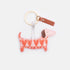 Caroline Gardner - Frank the Sausage Dog Keyring - The Flower Crate
