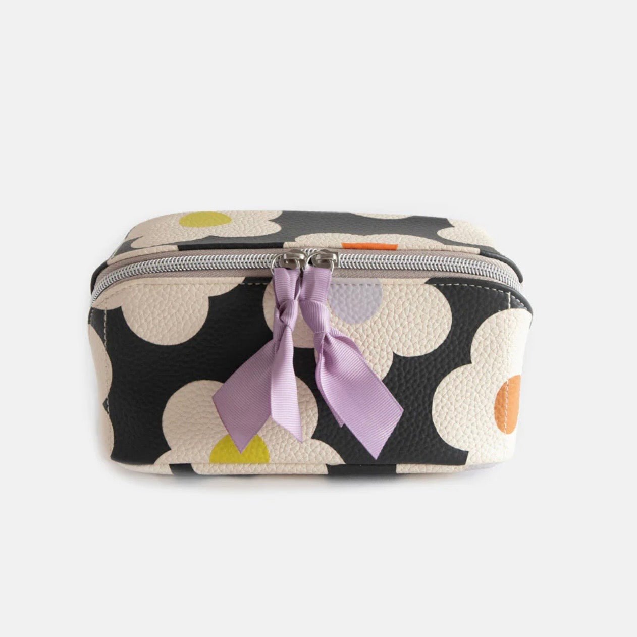 Caroline Gardner - Multi Flower Flat Lay Cosmetic Bag - The Flower Crate