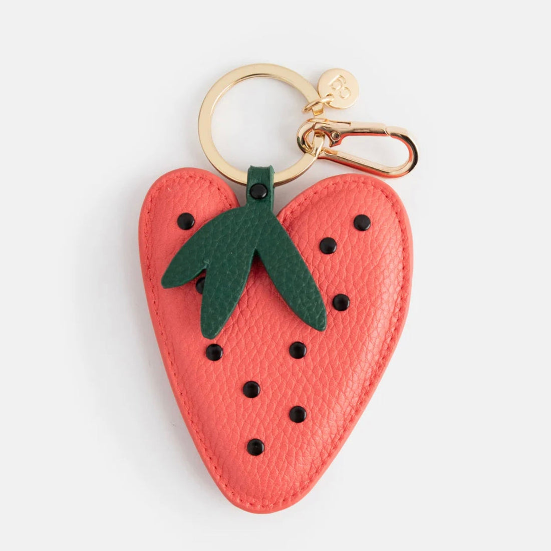 Caroline Gardner - Strawberry Bag Charm - The Flower Crate