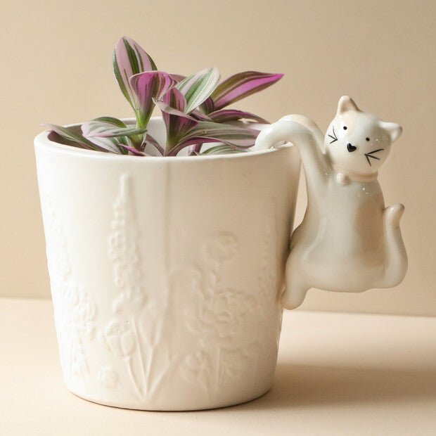 Cat Planter Hanger - The Flower Crate
