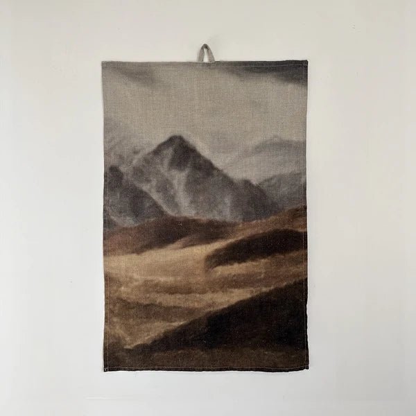 Central Otago Linen Tea Towel - The Flower Crate