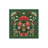 Christmas Garden Paper Cocktail Napkins - The Flower Crate