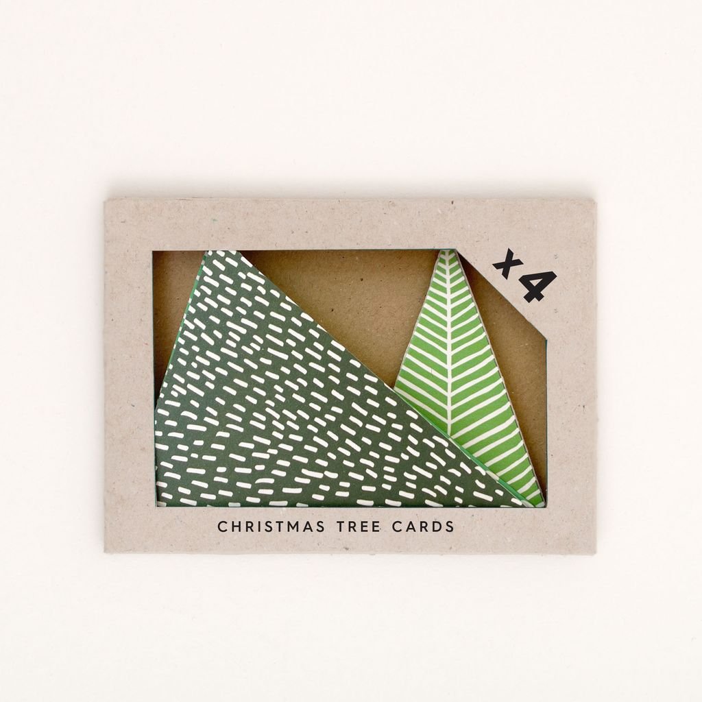 Christmas Tree Cards - The Flower Crate