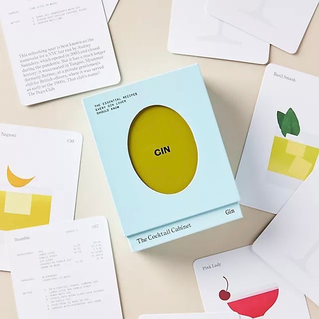 Cocktail Cabinet Gin Card Deck - The Flower Crate
