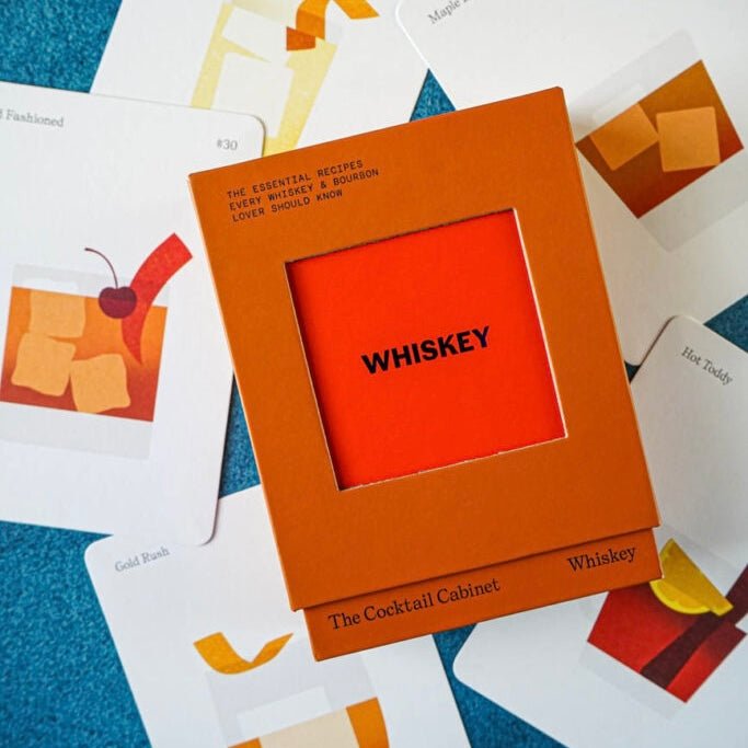 Cocktail Cabinet - Whiskey Card Deck - The Flower Crate