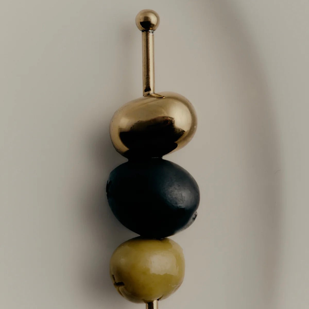 Corey Ashford - Cocktail Olive Pick, Gold - The Flower Crate