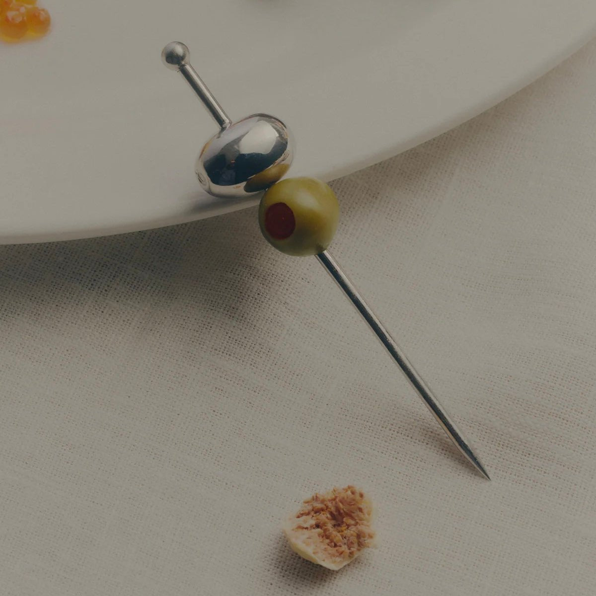 Corey Ashford - Cocktail Olive Pick, Silver - The Flower Crate