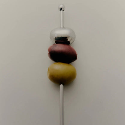 Corey Ashford - Cocktail Olive Pick, Silver - The Flower Crate