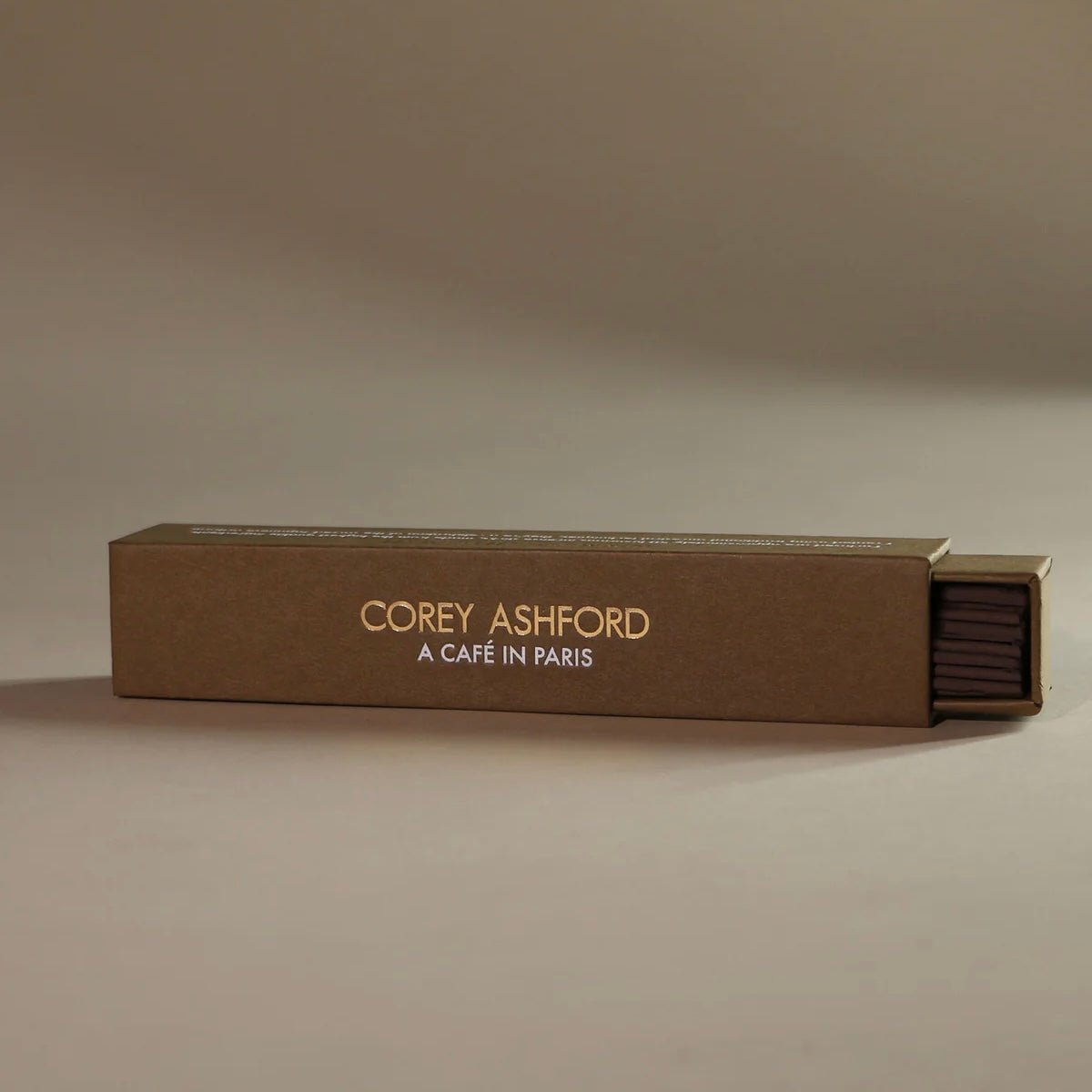 Corey Ashford Incense - A Café In Paris - The Flower Crate