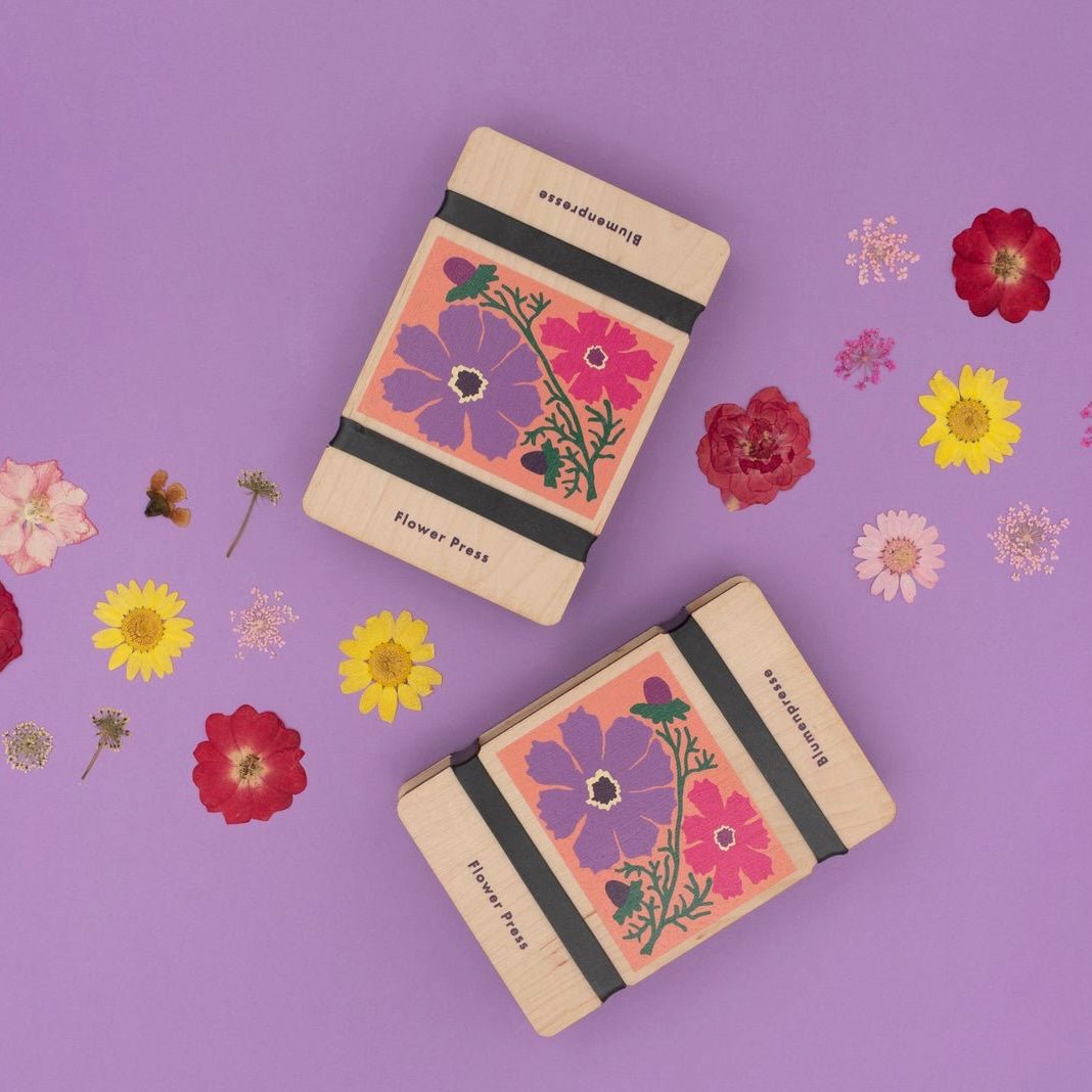 Cosmos Pocket Flower Press - The Flower Crate