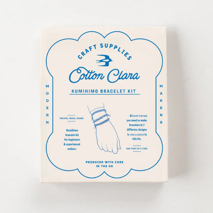 Cotton Clara - Kumihimo Friendship Bracelet Kit - The Flower Crate