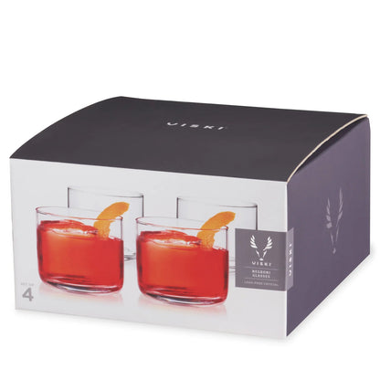 Crystal Negroni Glasses - The Flower Crate
