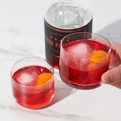 Crystal Negroni Glasses - The Flower Crate