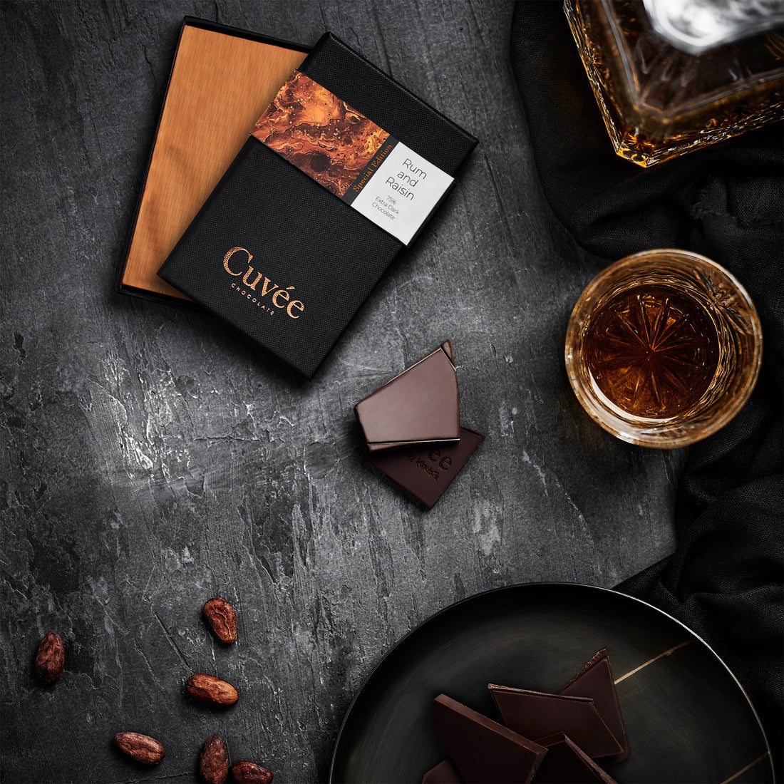 Cuvée Chocolate - Rum And Raisin - The Flower Crate