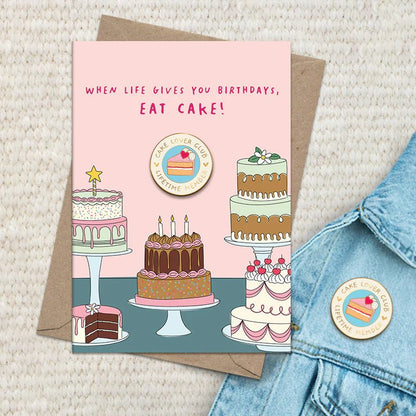 Dandelion Pin &amp; Post Card Range - The Flower Crate