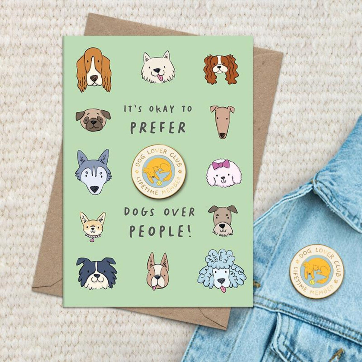 Dandelion Pin &amp; Post Card Range - The Flower Crate