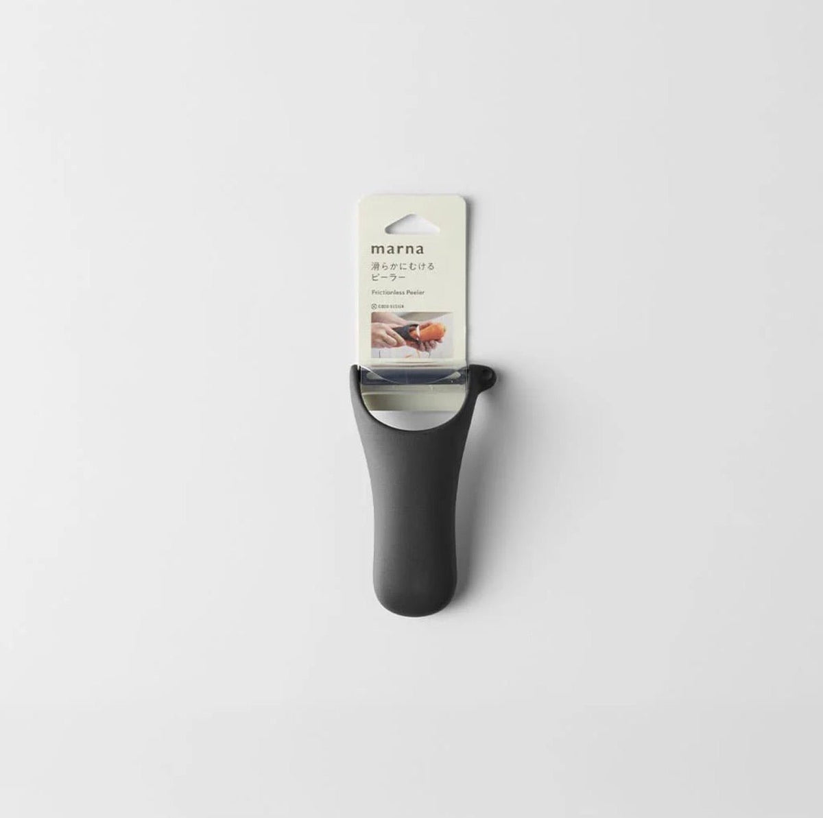 Dark Grey Frictionless Peeler - The Flower Crate