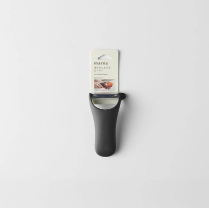 Dark Grey Frictionless Peeler - The Flower Crate