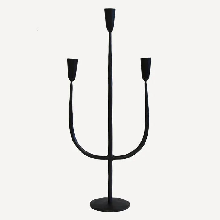 Dax 3 Light Tall Candlestand - The Flower Crate