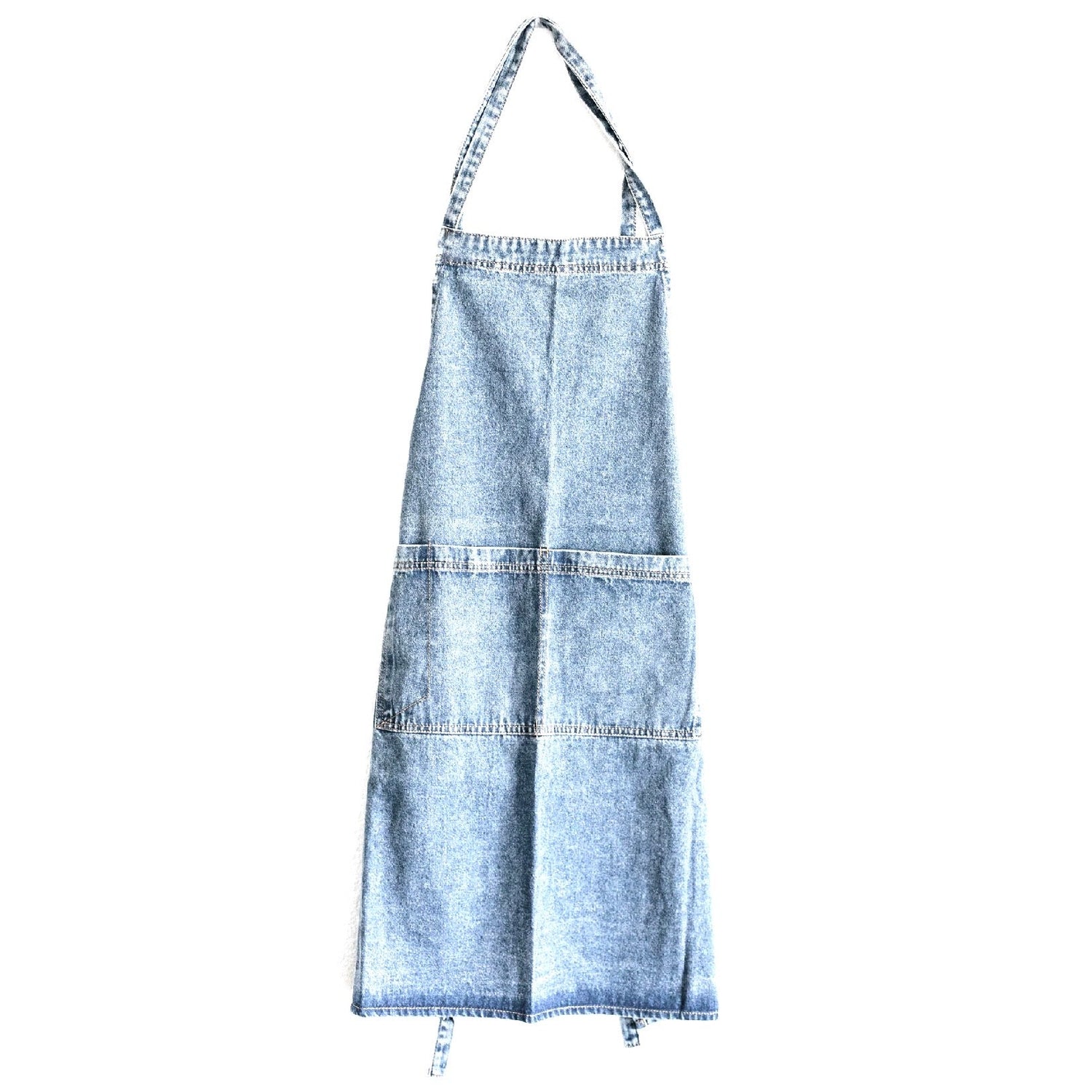 Denim Cotton Apron - The Flower Crate
