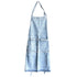 Denim Cotton Apron - The Flower Crate