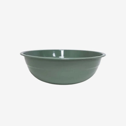 Dishy - Enamel Large Basin, Taragon - The Flower Crate