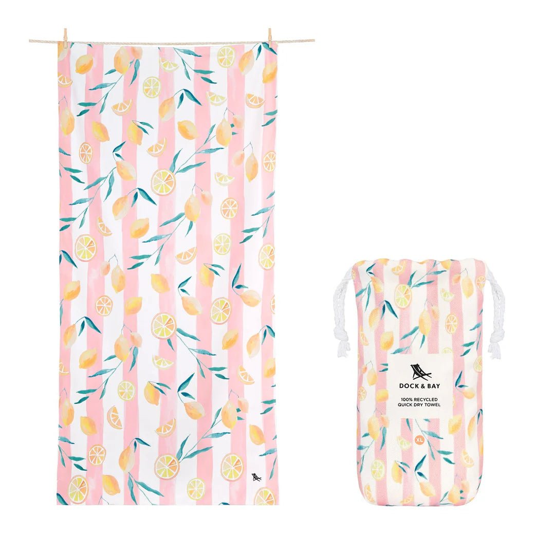 Dock & Bay Quick Dry Towel - Life Gives You Lemons - The Flower Crate