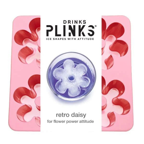 Drinks Plinks Ice Molds - Retro Daisy - The Flower Crate