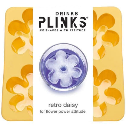 Drinks Plinks Ice Molds - Retro Daisy - The Flower Crate