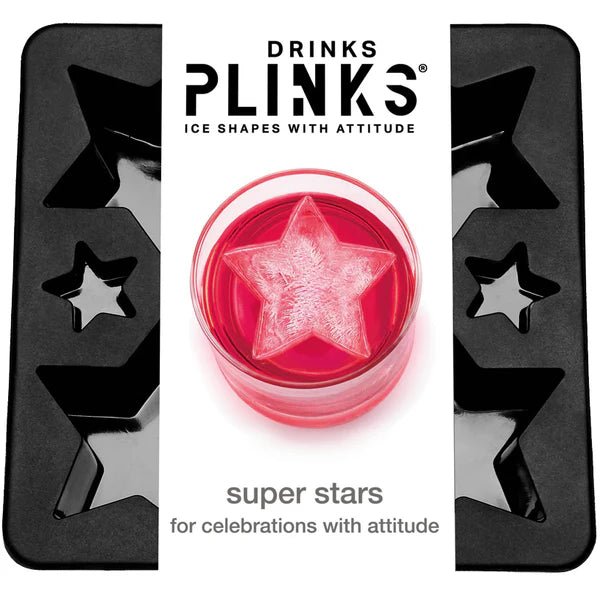 Drinks Plinks Ice Molds - Super Stars - The Flower Crate