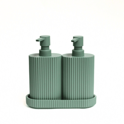 Eco Basics Wash Station Duo - Green - The Flower Crate