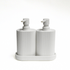 Eco Basics Wash Station Duo - White - The Flower Crate