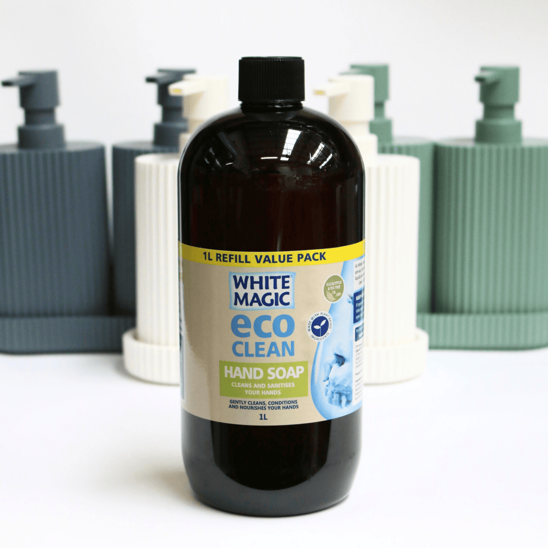 Eco Basics Wash Station Duo - White - The Flower Crate