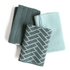 Ecovask - Dishcloth Variety 3 Pk, Sea Foam. Blues Collection - The Flower Crate