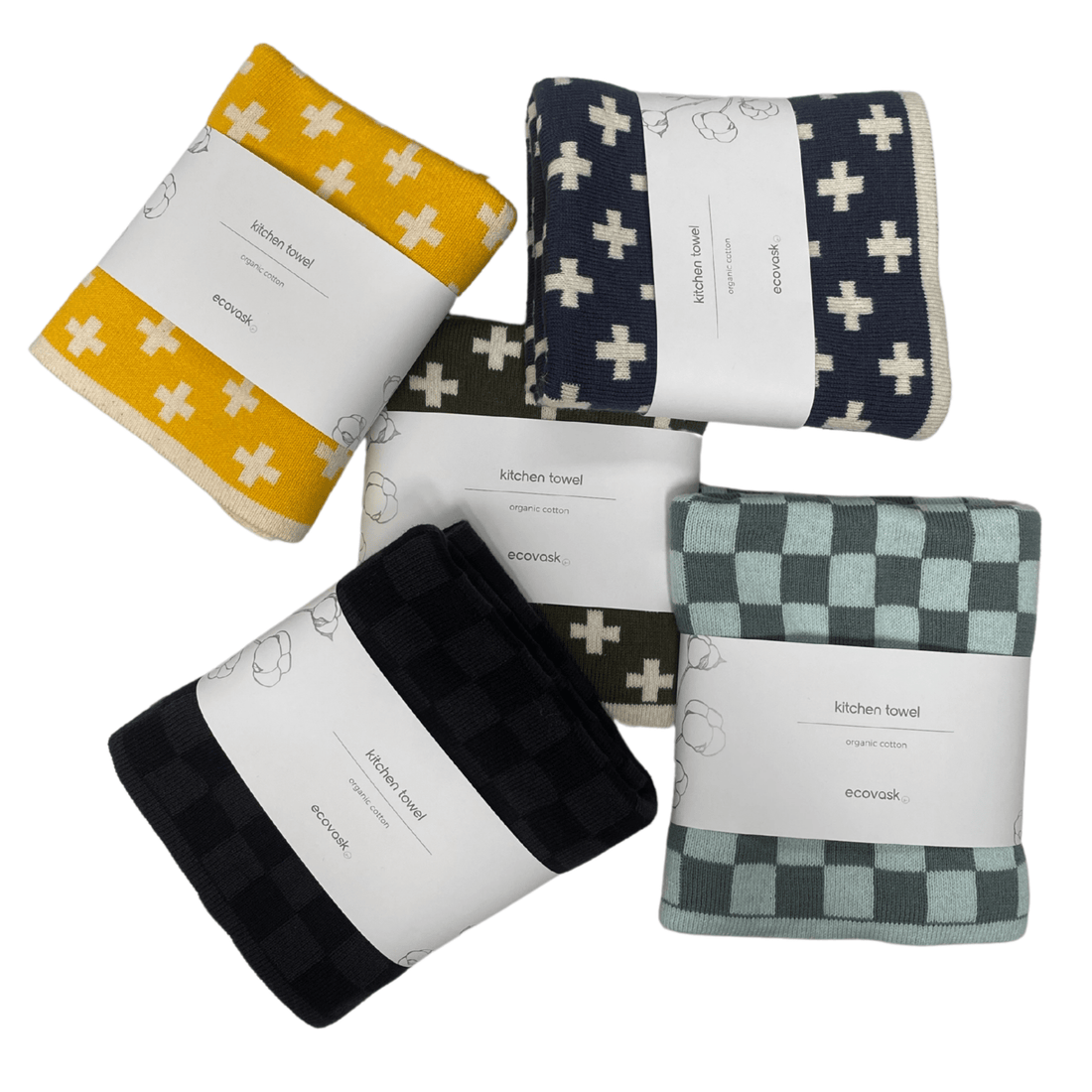Ecovask - Kitchen Towel - The Flower Crate
