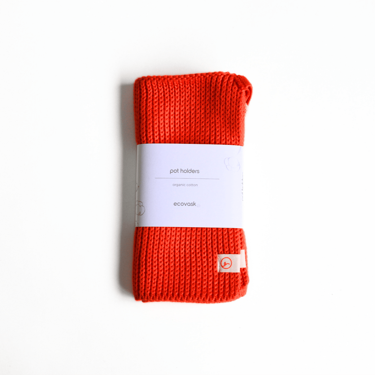 Ecovask - Mandarin Pot Holders 2 Pack. Brights Collection - The Flower Crate