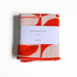 Ecovask - The Ultimate Tea Towel, Mandarin Geo. Petal Collection. - The Flower Crate