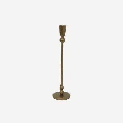 Eddie Gold Iron Candle Stand - The Flower Crate