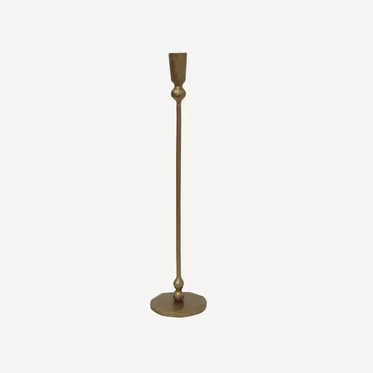 Eddie Gold Iron Candle Stand - The Flower Crate
