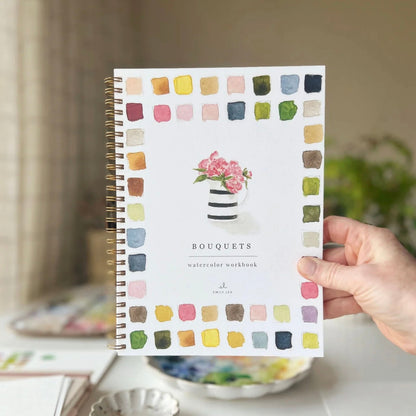 Emily Lex Studio - Bouquets Watercolour Workbook - The Flower Crate