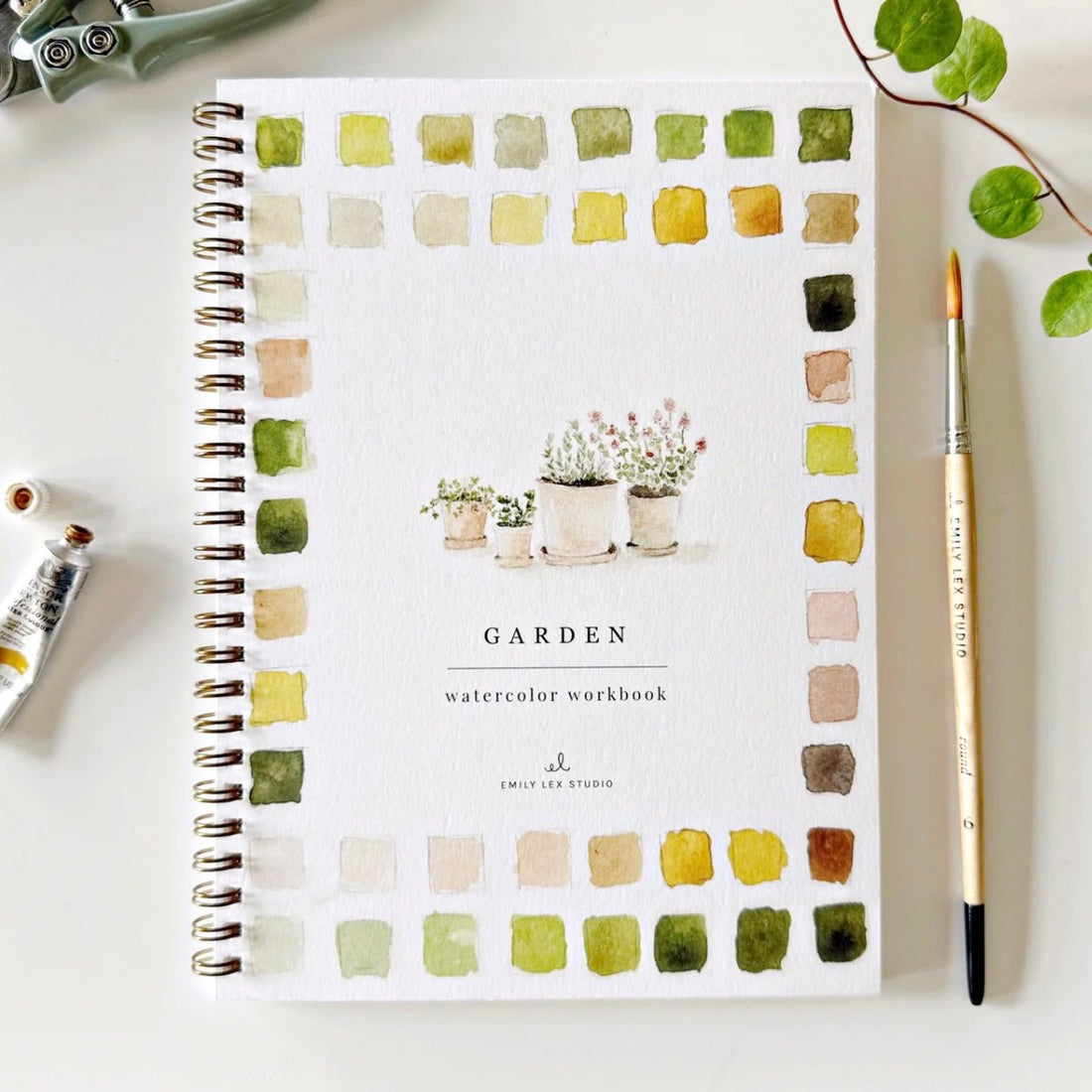 Emily Lex Studio - Garden Watercolour Workbook - The Flower Crate