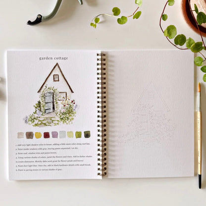 Emily Lex Studio - Garden Watercolour Workbook - The Flower Crate