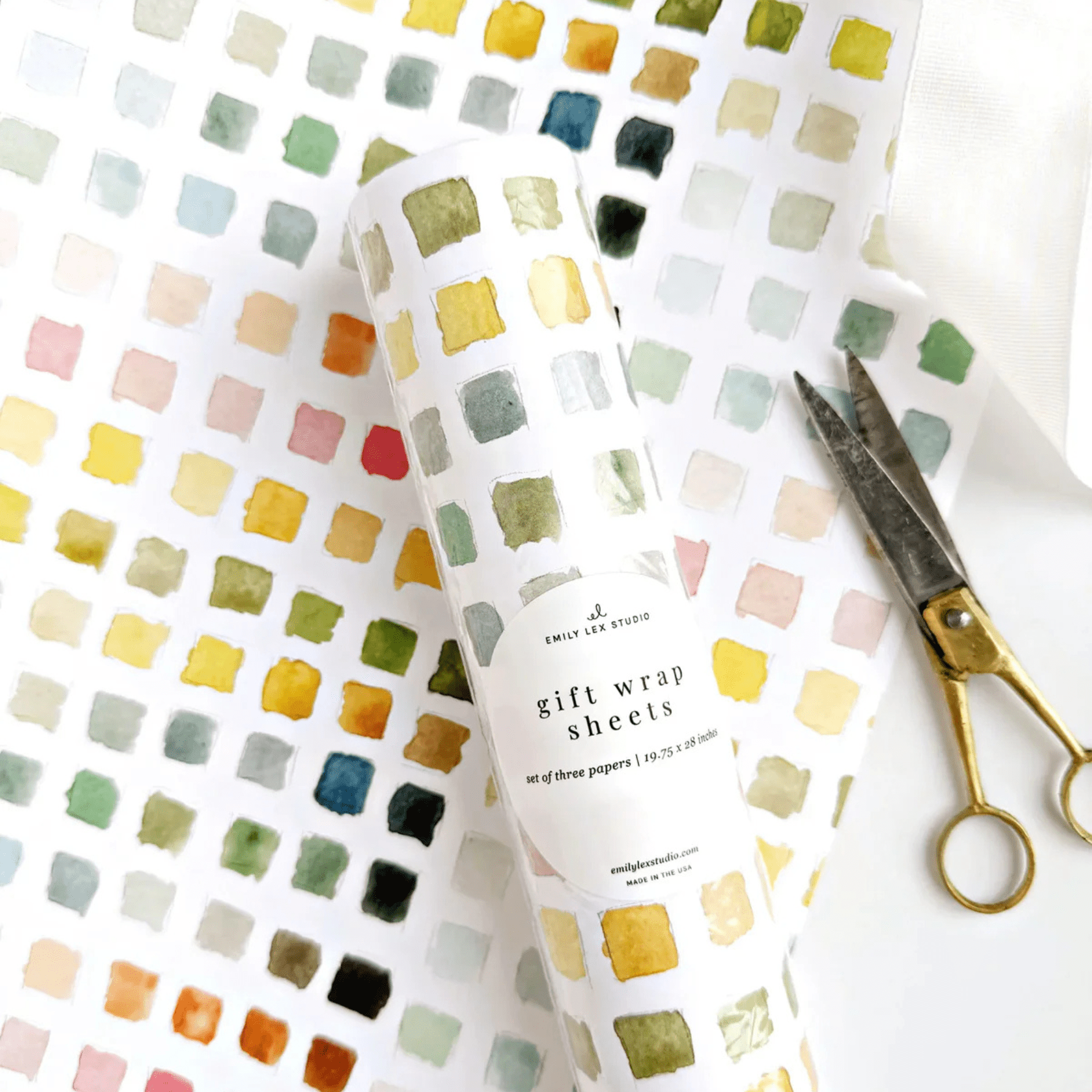 Emily Lex Studio - Gift Wrapping Paper - The Flower Crate